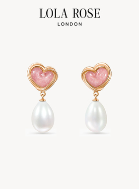 Lola Rose罗拉玫瑰下午茶系列耳饰女珍珠耳钉耳环新款轻奢甜美