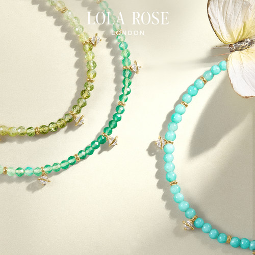 Lola Rose罗拉玫瑰日心说系列串珠手链女轻奢小众设计生日礼物