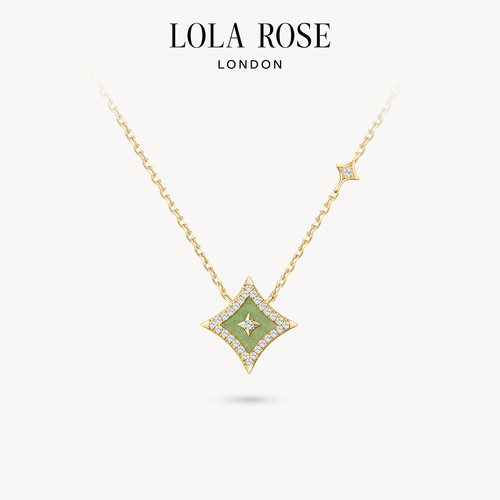 Lola Rose罗拉玫瑰闪星项链女锁骨链爆款小众时尚