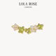 Lola AHALOLO合作联名款 Rose罗拉玫瑰常青藤胸针高级小众时尚