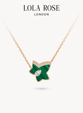 Lola Rose罗拉玫瑰常青藤项链女款锁骨链小众时尚轻奢生日礼物