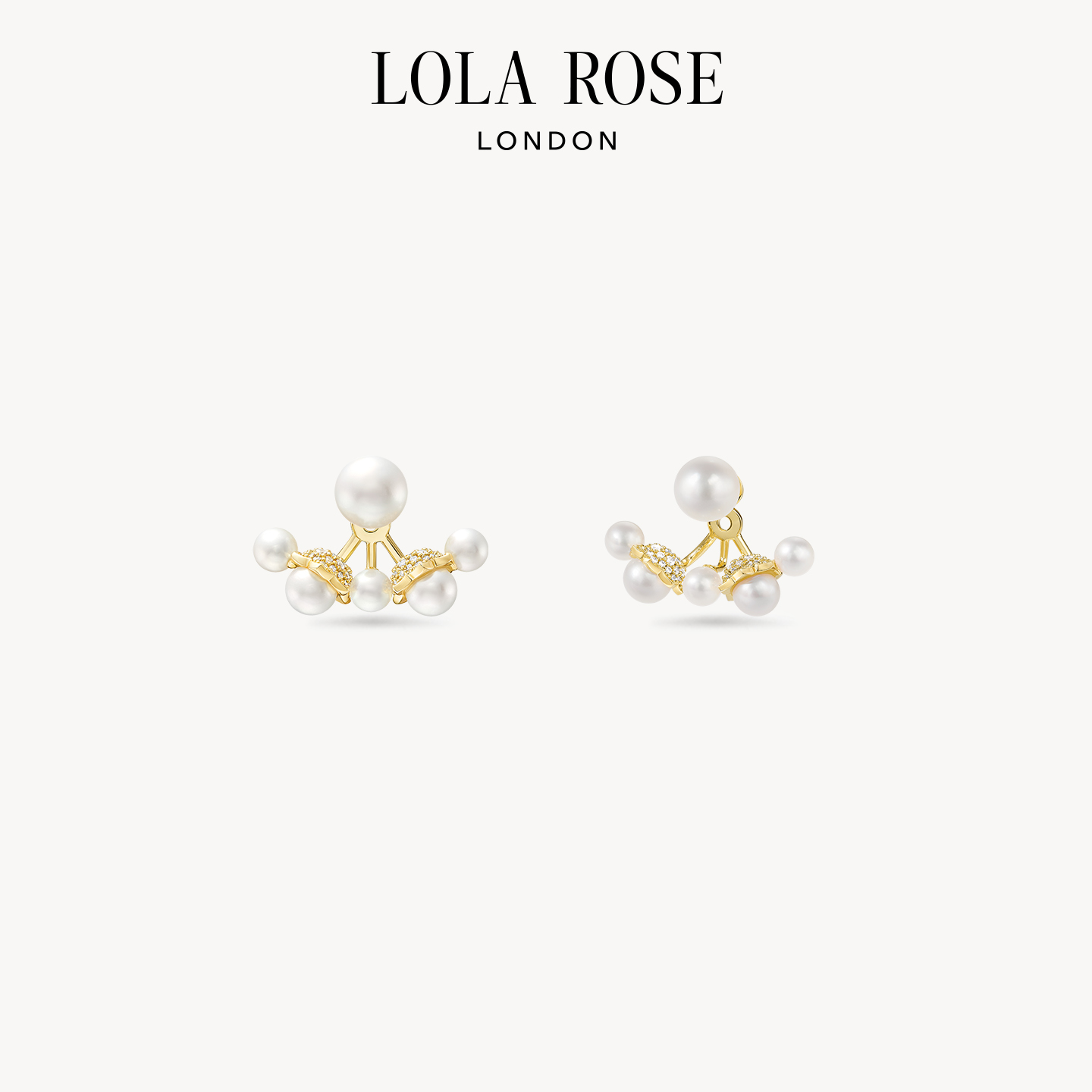 [新品上市]Lola Rose罗拉玫瑰铃兰系列耳饰女款时尚生日礼物