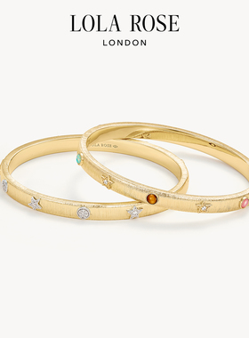 Lola Rose罗拉玫瑰日心说系列手镯轻奢复古生日礼物