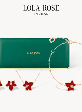 Lola Rose罗拉玫瑰常青藤长情礼盒本命年项链女红色生日礼物