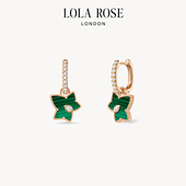 新品 上市 Lola Rose罗拉玫瑰常青藤耳饰女款 轻奢情人节礼物