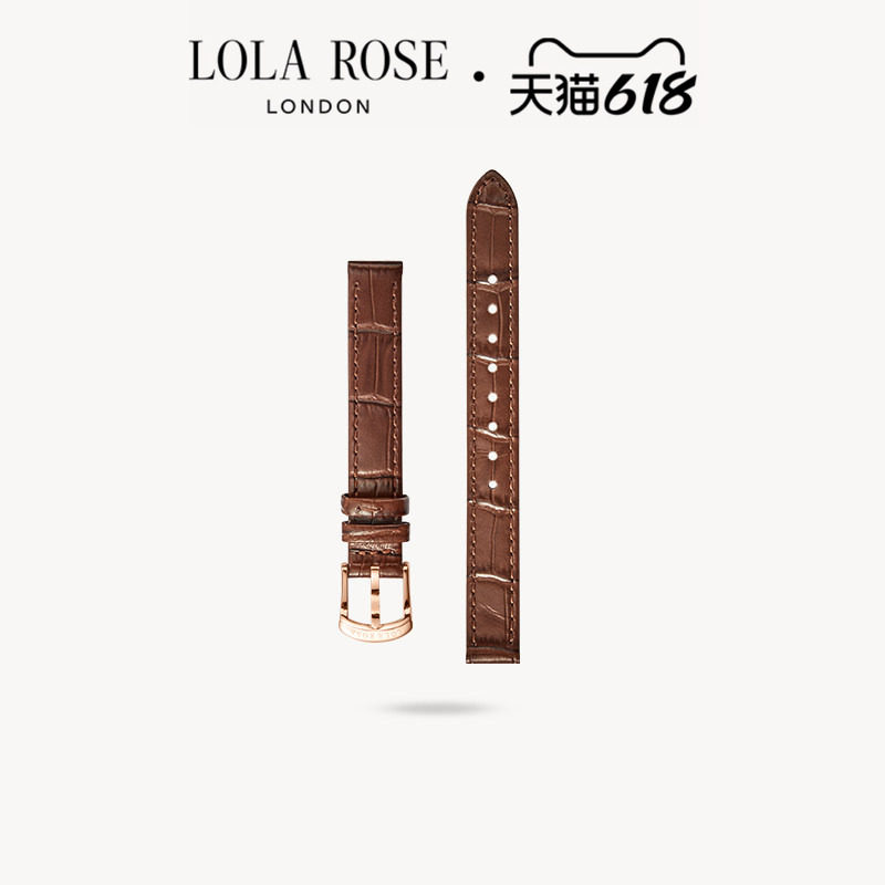 【618开卖】Lola Rose 12mm 表带小棕表系列表带