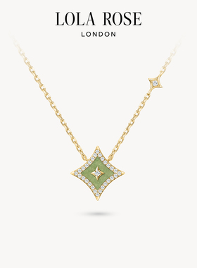 Lola Rose罗拉玫瑰闪星项链女锁骨链爆款小众时尚生日礼物