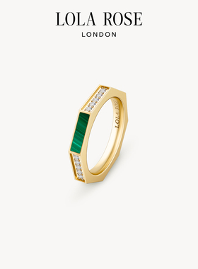 Lola Rose罗拉玫瑰八边形戒指女款情侣小众高级时尚生日礼物