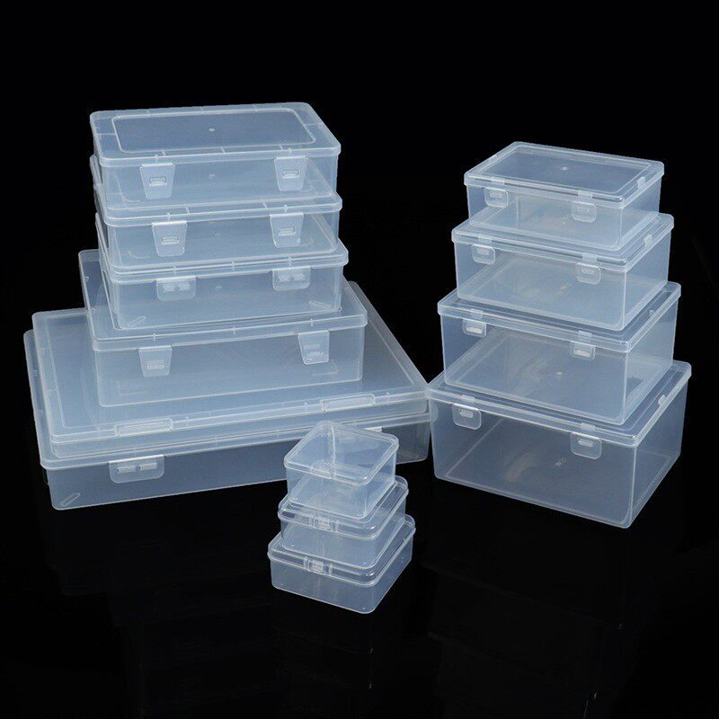 塑料透明加高PP盒工厂直供桌面文件资料整理盒家用咖啡茶包收纳盒