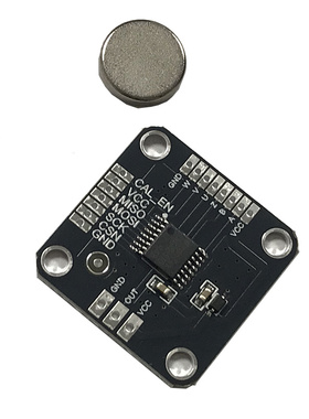 MT6835磁编码器模块PWM/SPI无刷电机21BIT编码器送磁铁替代AS5048