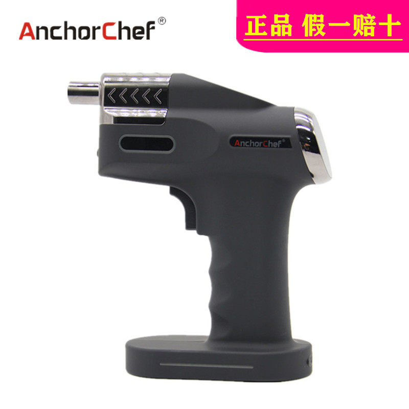 升级款 分子料理烟熏枪鸡尾酒吧创意食品烟熏机意境菜熏制器工具