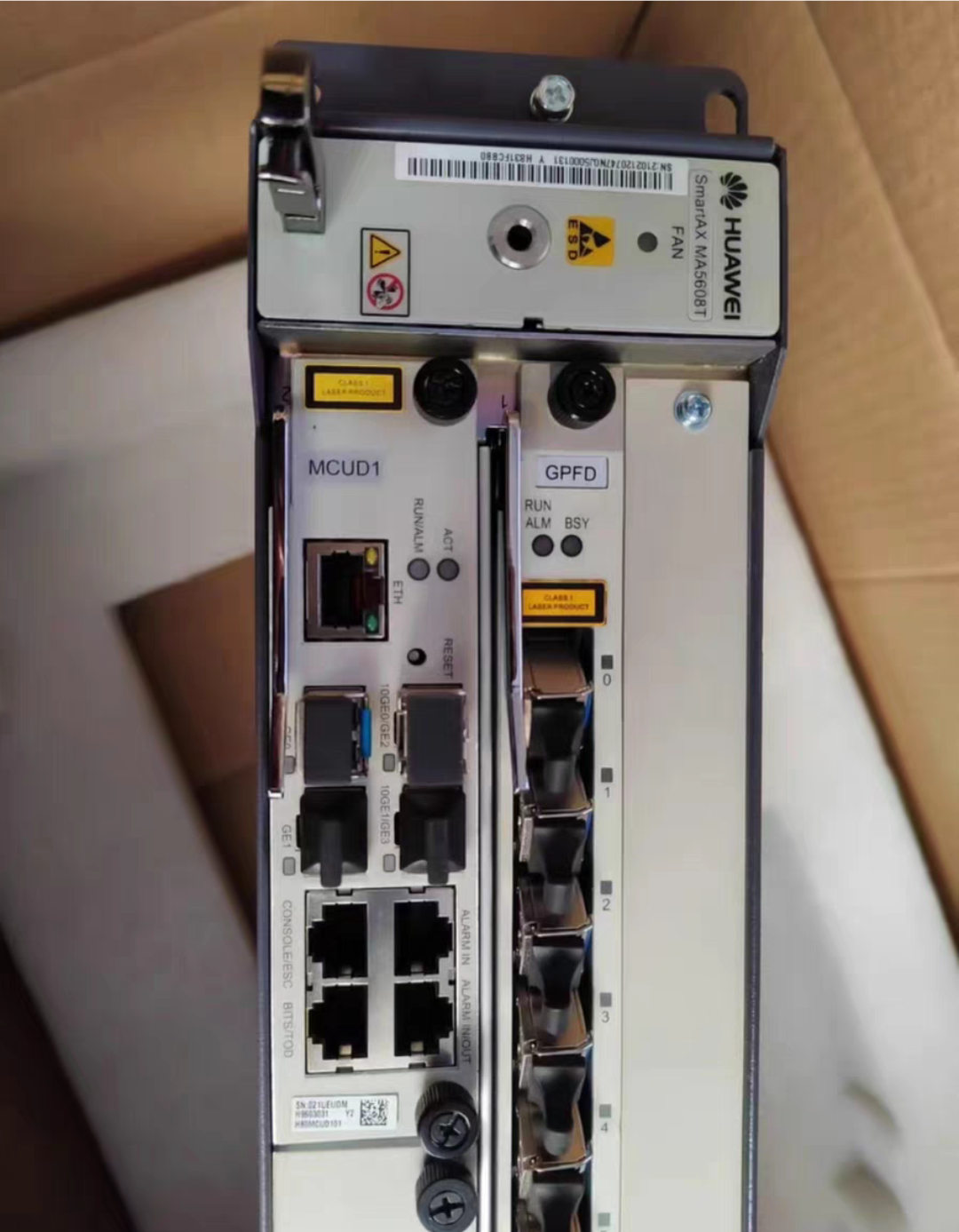 MA5608T小型OLT设备 直流MCUD MCUD1 交流的MPWD
