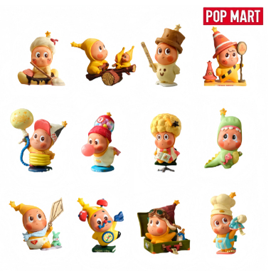 泡泡玛特123星星人盲盒手办