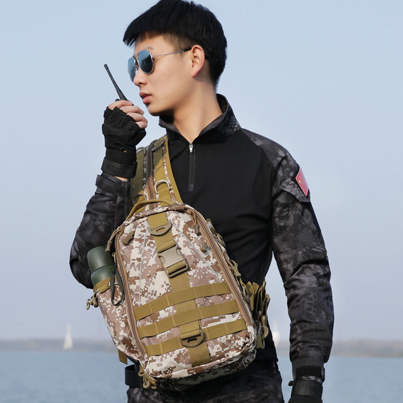 潮流户外多功能战术背包迷彩背包背囊登山包军迷双肩包男女旅行包