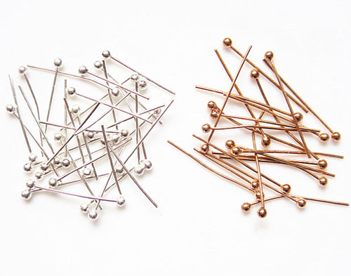 diy饰品串珠配件材料圆头球针