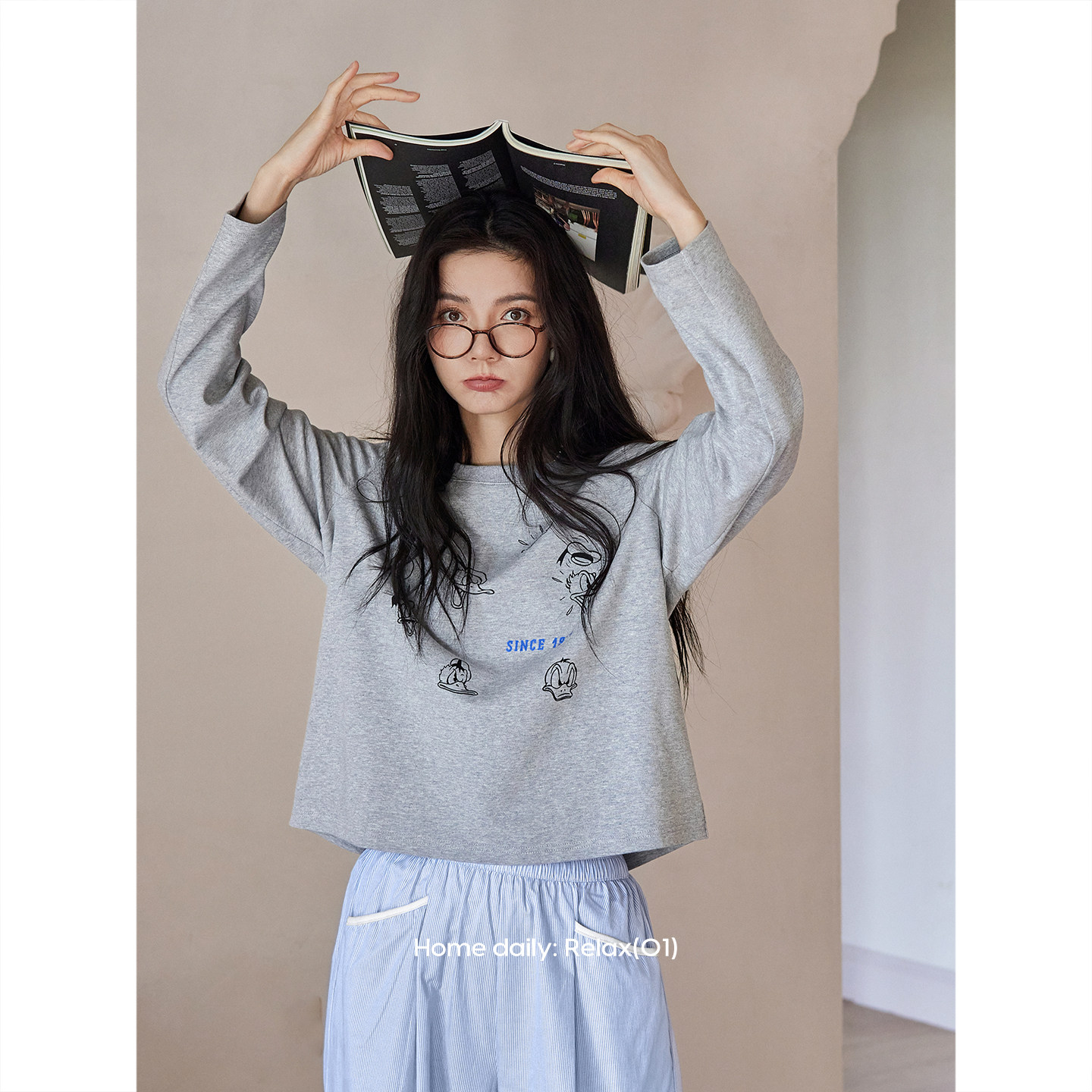 莫代尔棉睡衣女新款春秋季慵懒休闲家居服大码长袖阔腿裤卡通套装,女士内衣/男士内衣/家居服,睡衣/家居服套装,淘宝优惠券,粉丝福利购,淘宝优惠卷