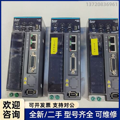 询价台达B3伺服驱动器ASD-B3-0721-E 二手拆机，成色