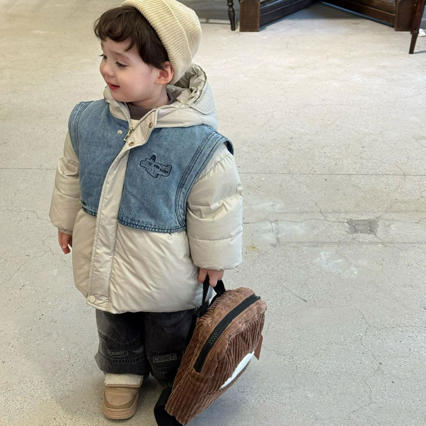 男童羽绒服儿童秋冬装保暖外套潮