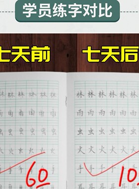 10成人行书楷书行楷硬笔书法教程钢笔字教学连笔字课程一对一网课