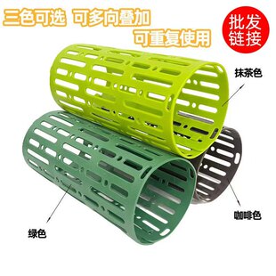 树木保护罩塑料可调节拼接组合植物保护器树皮防护套树苗保护罩