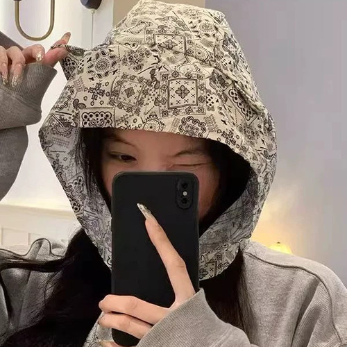 可爱小怪兽防晒帽子女夏季薄款