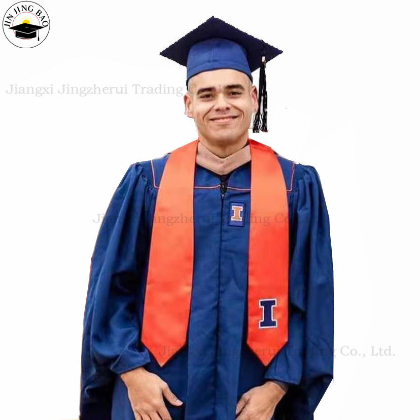 定制硕士服 毕业礼服成人礼服学士服长袍礼服 国外博士服 来图