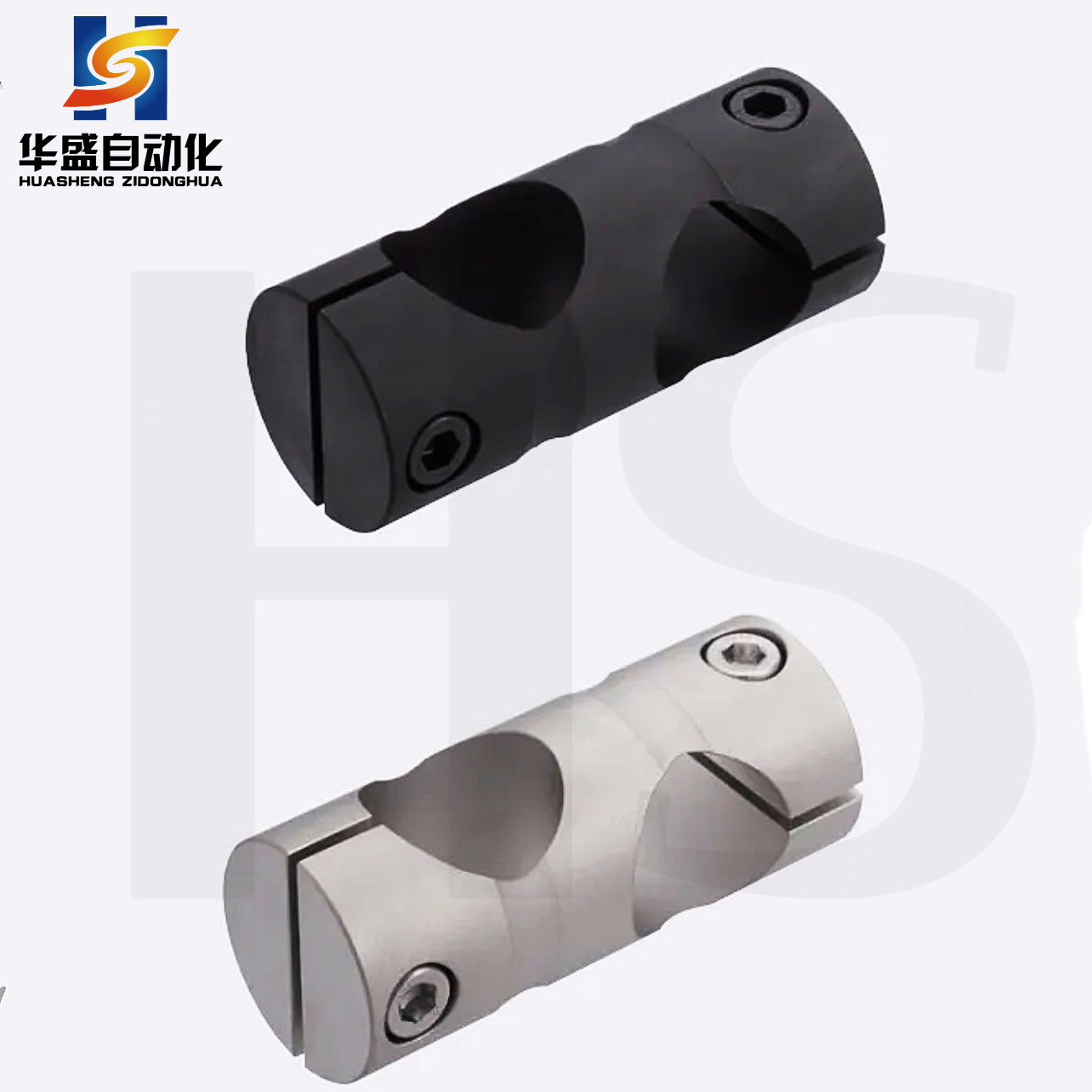 圆形支柱固定夹RDB01-D8 RDB02 RDB11 RDB12同径正交开口式夹紧固