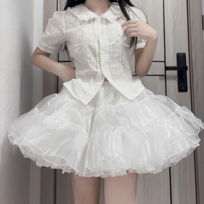 40/45cm暴力软纱裙撑洛丽塔cos