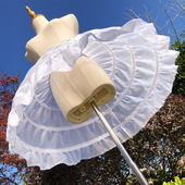 暴力鱼骨裙撑45cm儿童 成人洛丽塔南瓜型超蓬可调节演出礼服内衬