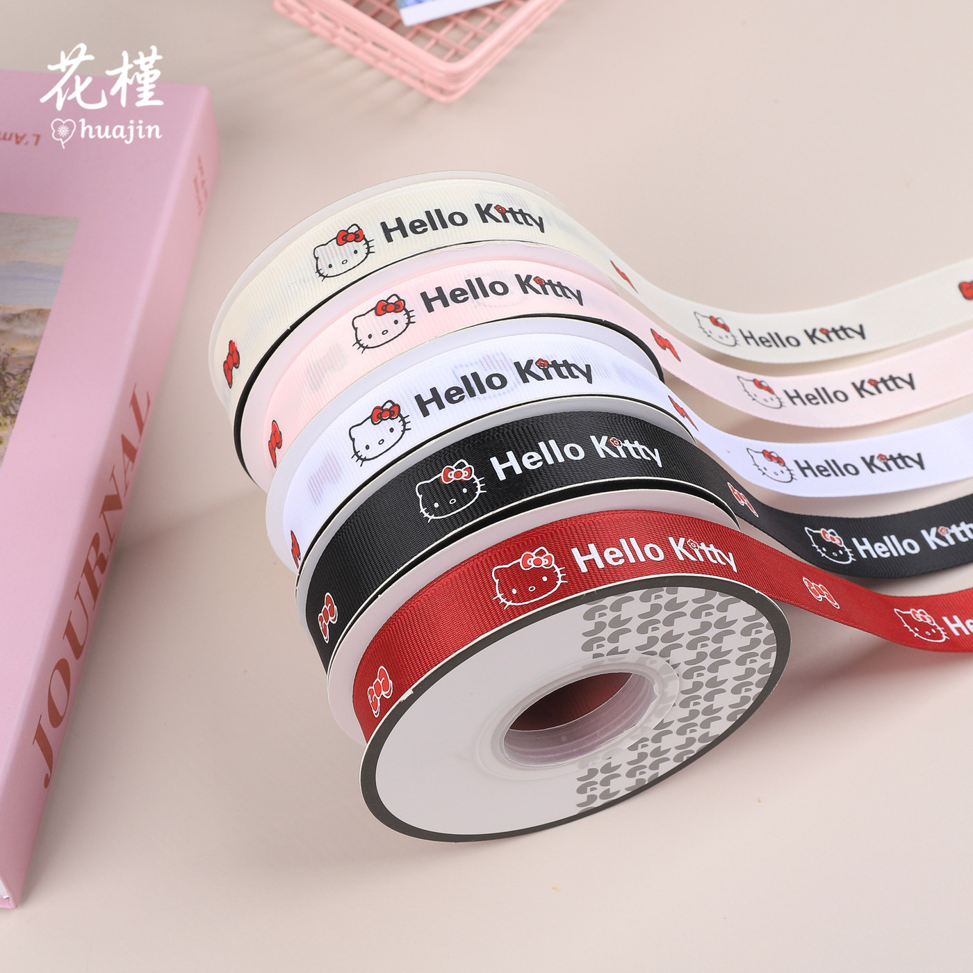 HelloKitty鲜花礼物包装丝带图片