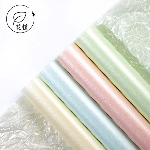珠光雪梨纸鲜花花束内衬包花纸