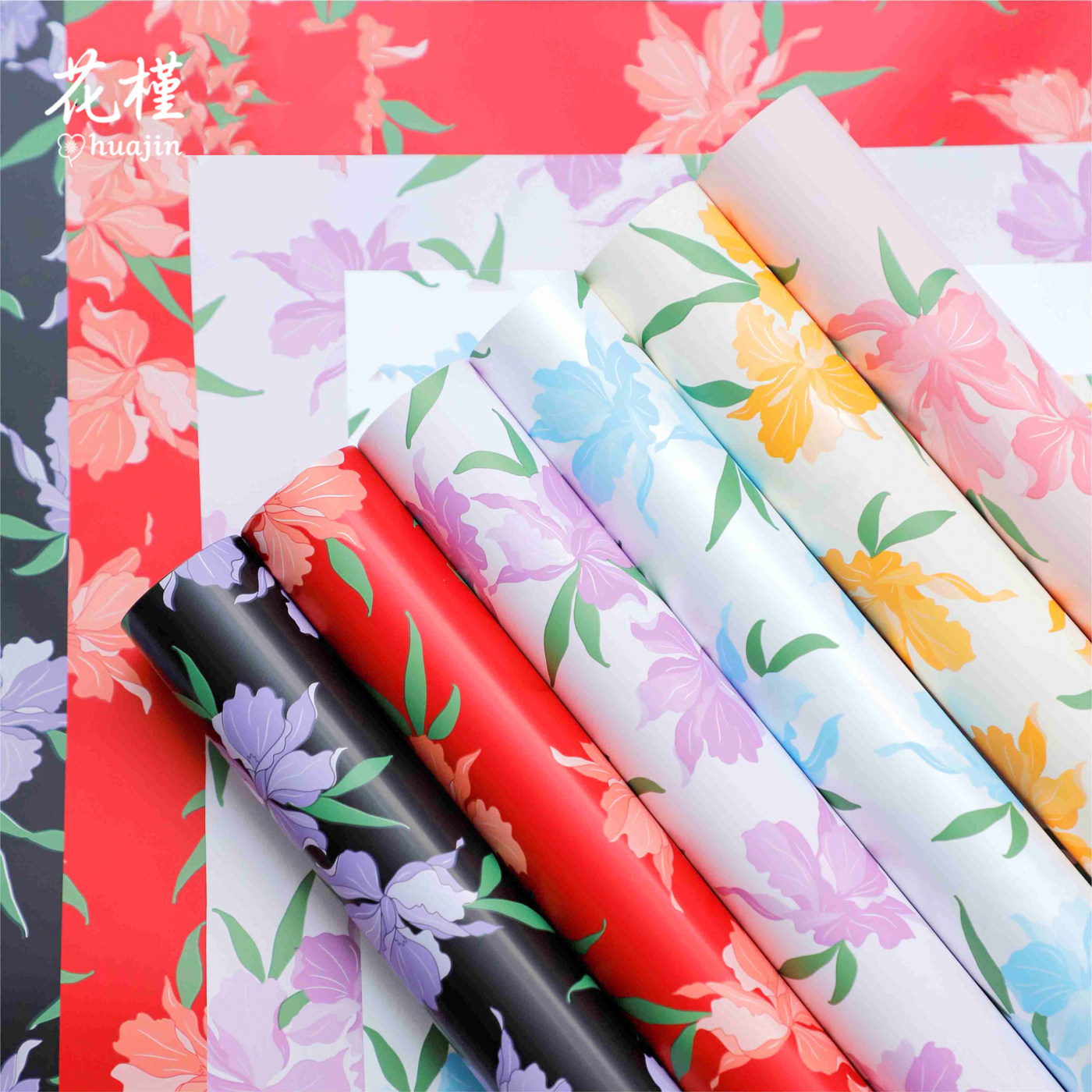 鸢尾花绽放包装纸 鲜花花束防水包装材料 花店专用DIY花艺包装纸,鲜花速递/花卉仿真/绿植园艺,花艺包装纸,淘宝优惠券,粉丝福利购,淘宝优惠卷