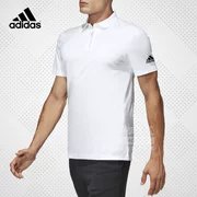 Adidas Adidas POLO áo thun ngắn tay Dòng Budo nhanh khô thoáng khí đứng cổ áo ve áo thể thao ngọn - Áo polo thể thao