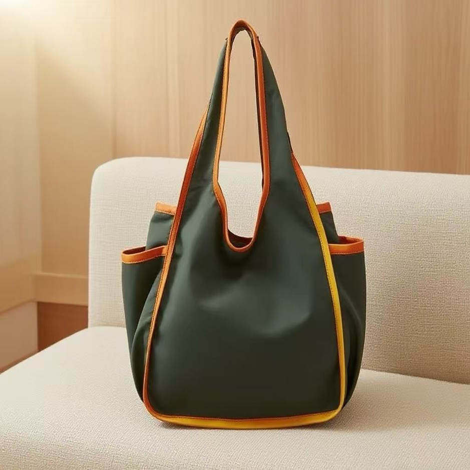 新款托特包大容量多口袋手提包女环保袋子单肩包可折叠购物袋,收纳整理,购物袋/环保袋/帆布袋,淘宝优惠券,粉丝福利购,淘宝优惠卷