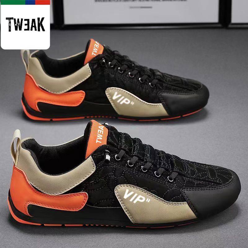 tweak春秋季男鞋平底男士高档运行鞋休闲软底鞋男超软男士旅游鞋