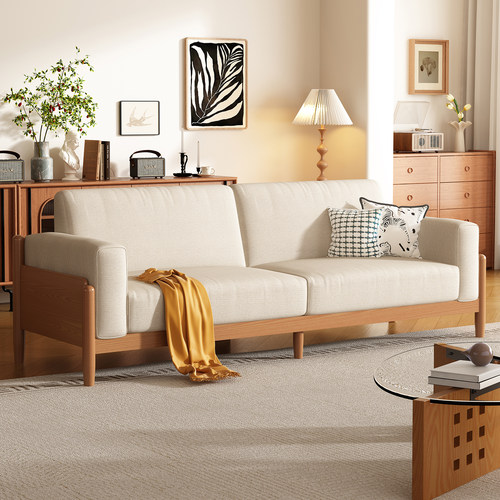 2025新款可拆洗设计棉麻沙发