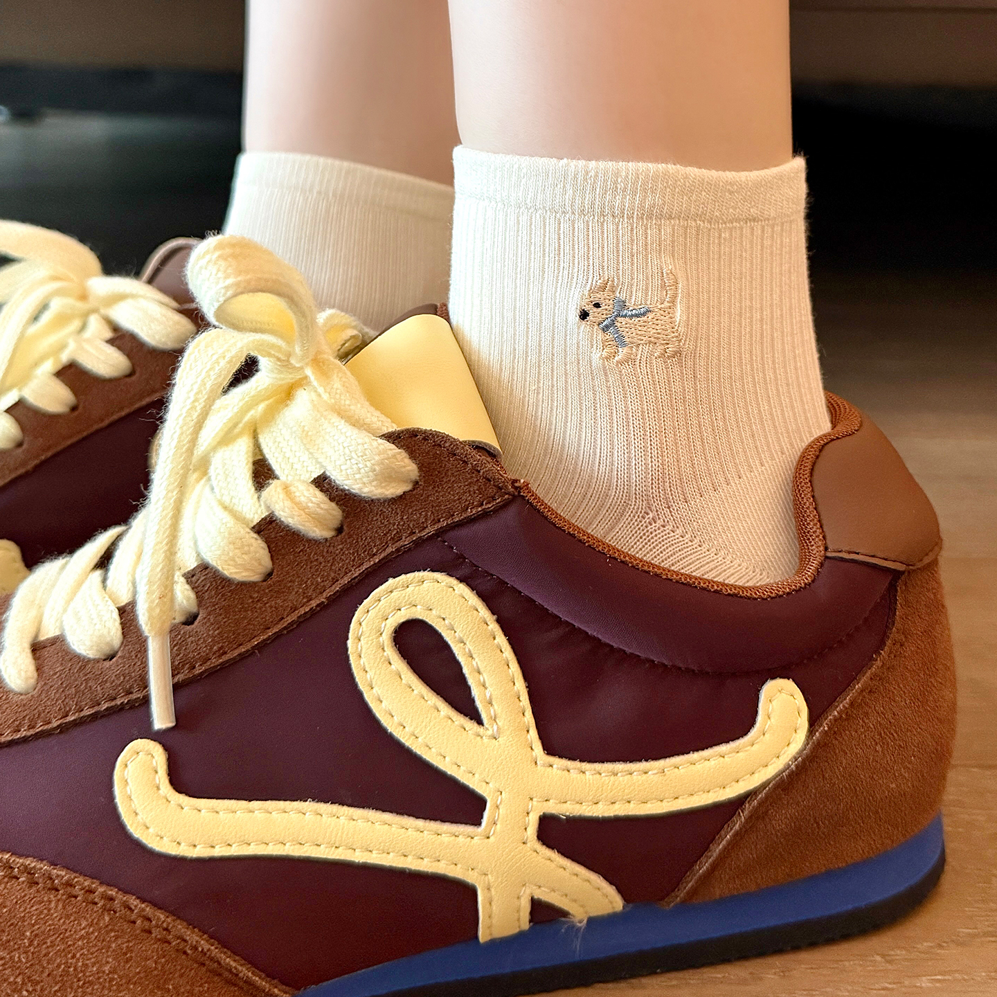 袜子女夏薄款短袜运动棉袜超火