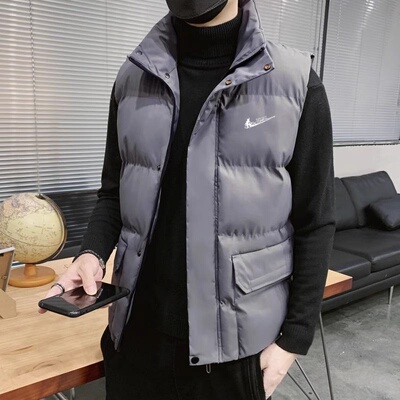 耐克顿羽绒男士保暖加厚背心马甲