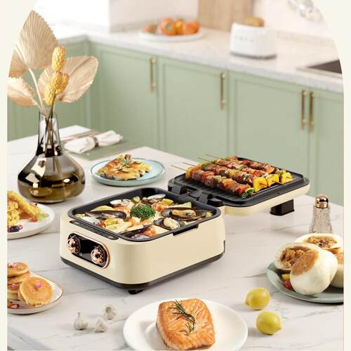 塔锐大号分体不粘加深电饼铛家用双面加热电饼档煎饼锅薄饼机