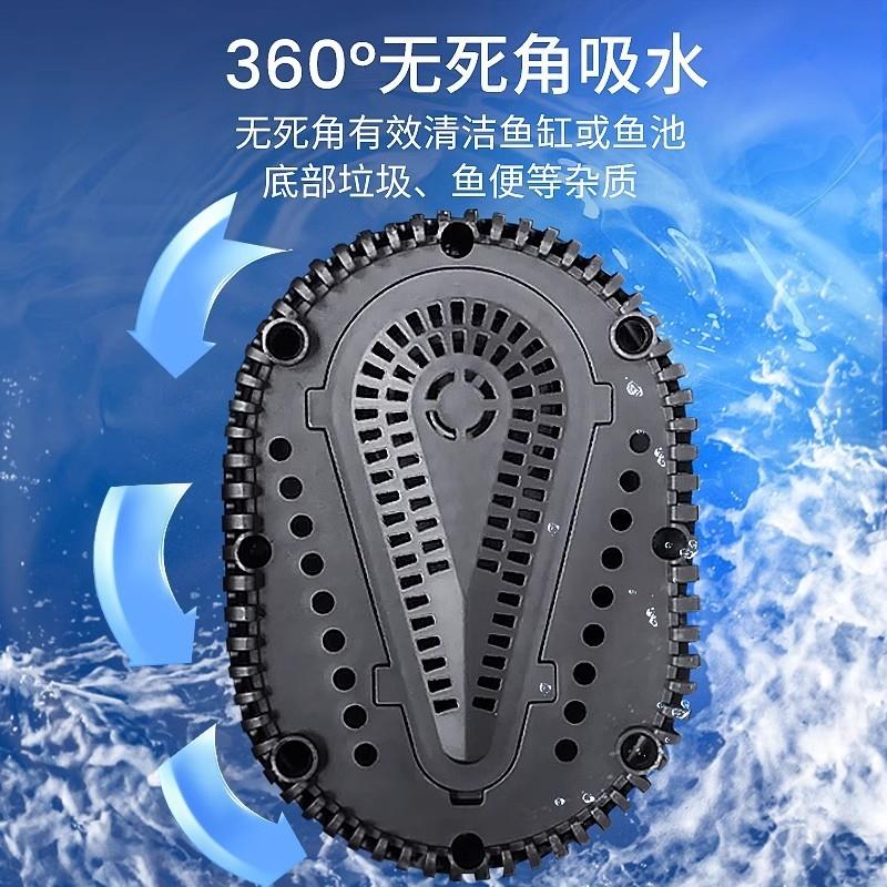 鱼缸底吸水泵鱼池潜水泵假山抽水泵循环泵换水泵CHL