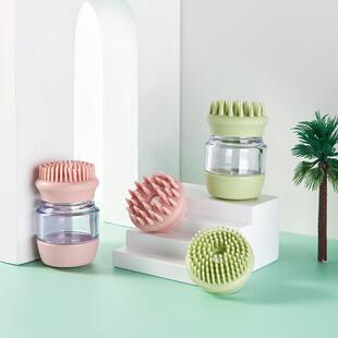 宠物用品猫咪狗狗洗澡刷硅胶梳双梳头按摩洗澡刷 新品