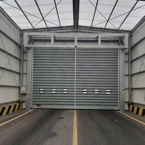 涡轮硬质快速门食品车间厂房地下车库铝合金卷闸门升降门电动门