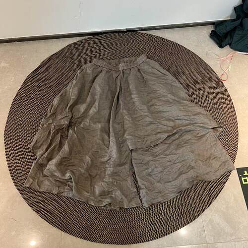 通勤高腰A字大码半身裙中长款