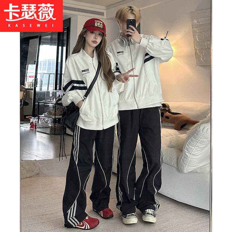 班服学院风韩版卫衣外套休闲套装初中高中小学生运动会开幕式校服