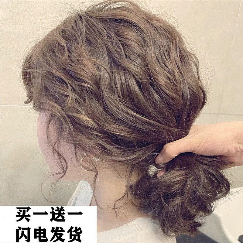稻香茶色染发剂2023流行色显