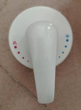 4分电热水器贴墙式混水阀淋浴套装冷热明装单把双控塑料通用开.