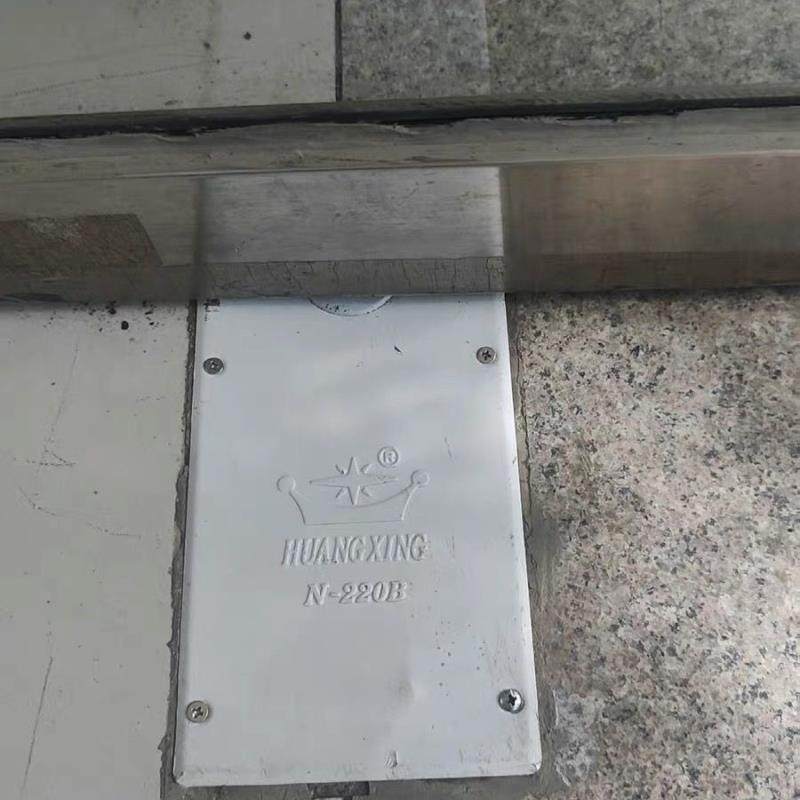 地弹簧玫瑰金有框无框玻璃门钛金通用型铝合金H-220B黑色220C配.