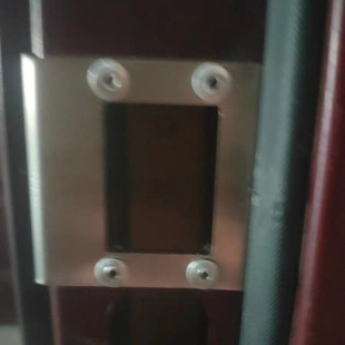 各种异形怪状防盗门大门塑钢门门框导向片锁舌扣板锁配件条门边.