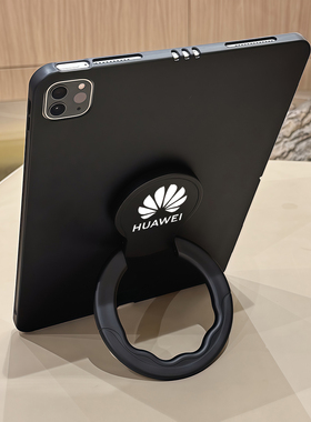 适用华为PAD MINI 8.8寸保护套matepadPro平板M6电脑M5保护壳硅胶C3带支架横竖支撑C5全包黑色c5e防摔保护壳