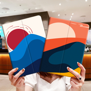 T860 T865保护壳Tab 适用于三星S8 X800 X706平板电脑壳10.5英寸三星S6 FE卡通彩绘保护套S8 X806 X700